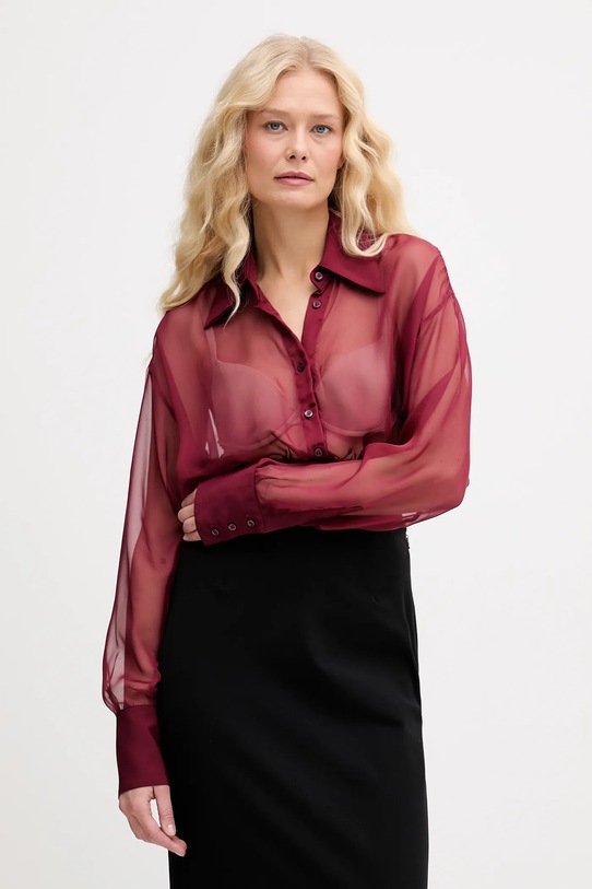 Aniye By bluzka casual bordowy 181314