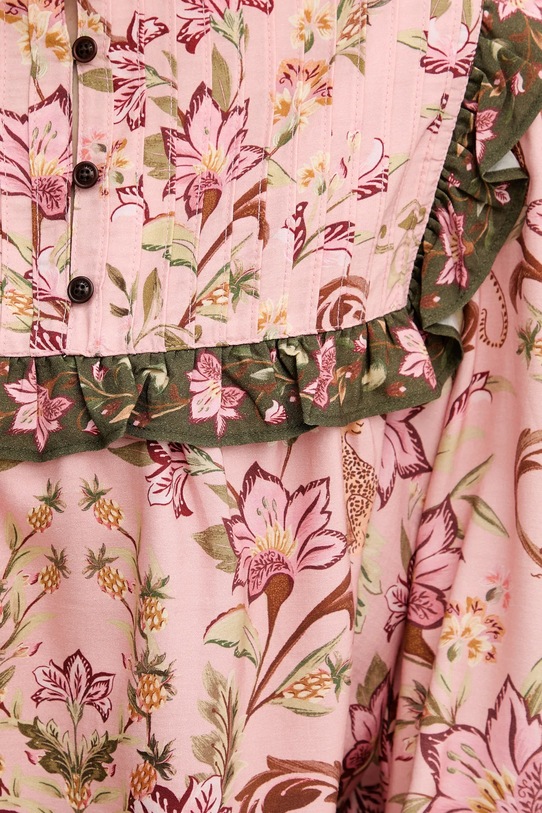 Barbour bluzka x Farm Rio LSH1718 różowy