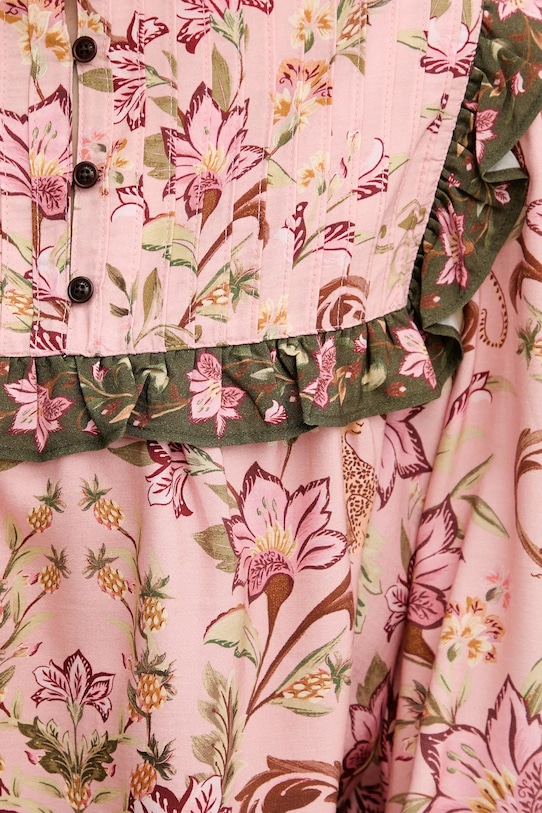 Barbour bluzka x Farm Rio LSH1718 różowy