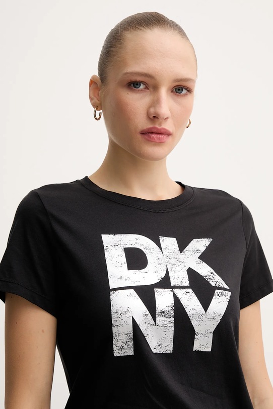 Dkny t-shirt czarny DJ5T1631