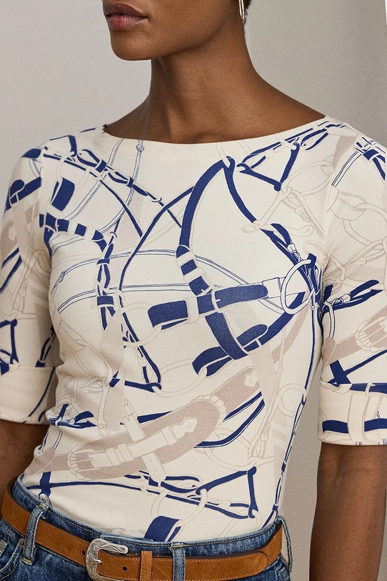 Блузка Lauren Ralph Lauren бежевый 200P02003