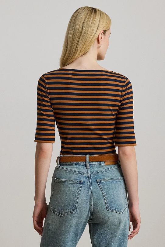 Блузка Lauren Ralph Lauren 200980041 коричневый AW25