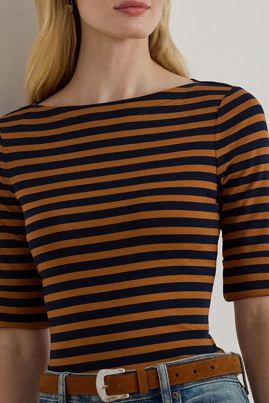 Блузка Lauren Ralph Lauren коричневый 200980041