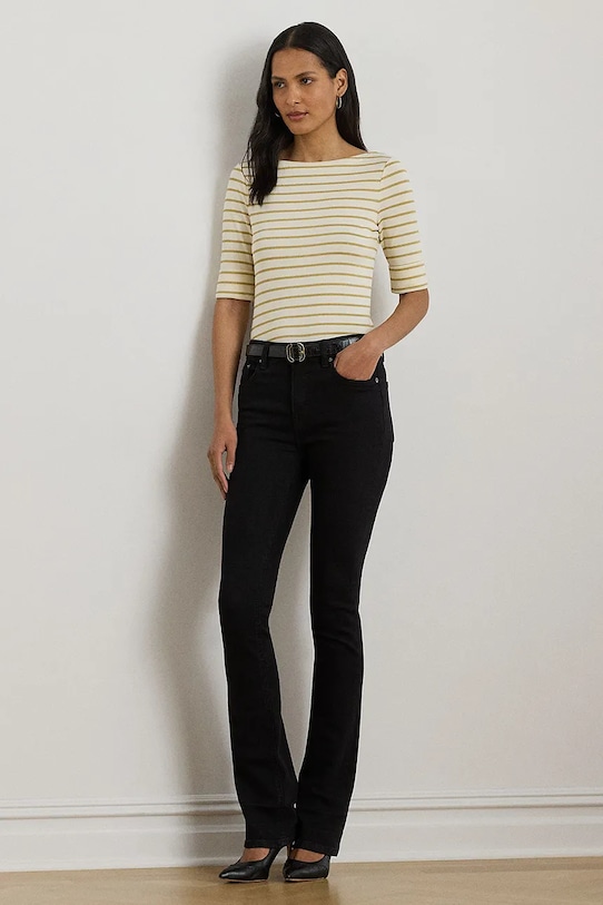 Odzież Lauren Ralph Lauren t-shirt 200980044 beżowy