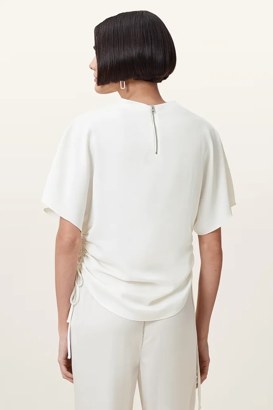 AllSaints bluzka LESLIE W024PD biały