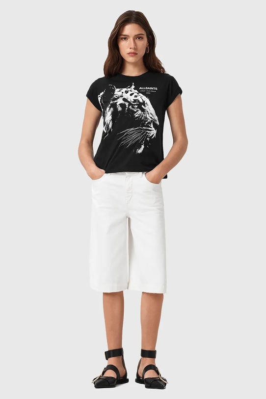 AllSaints t-shirt bawełniany IVANA W038JD