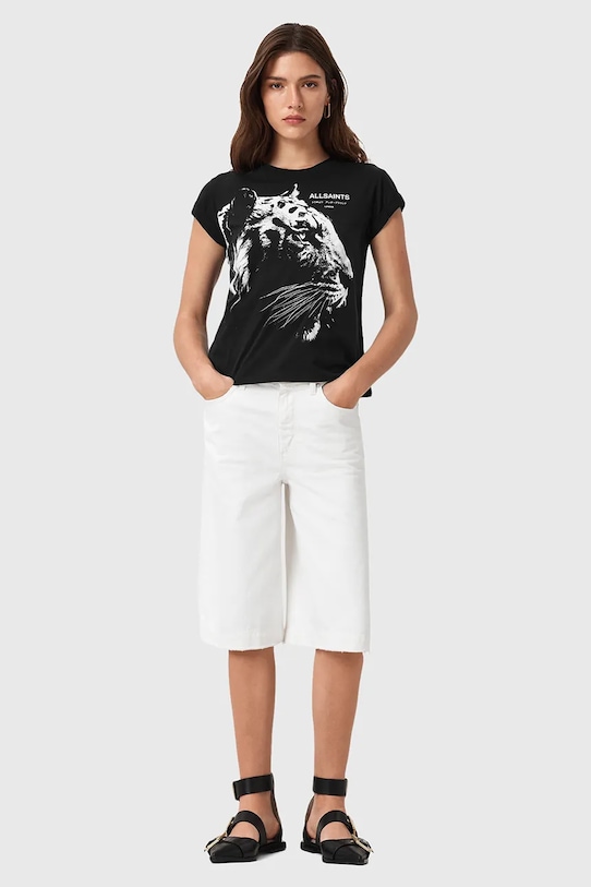 AllSaints t-shirt bawełniany IVANA W038JD
