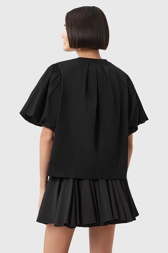 Ρούχα Βαμβακερό μπλουζάκι AllSaints JESS W031JD μαύρο