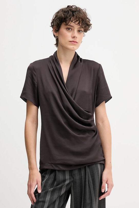 Joseph Ribkoff bluzka regular brązowy 253237F25