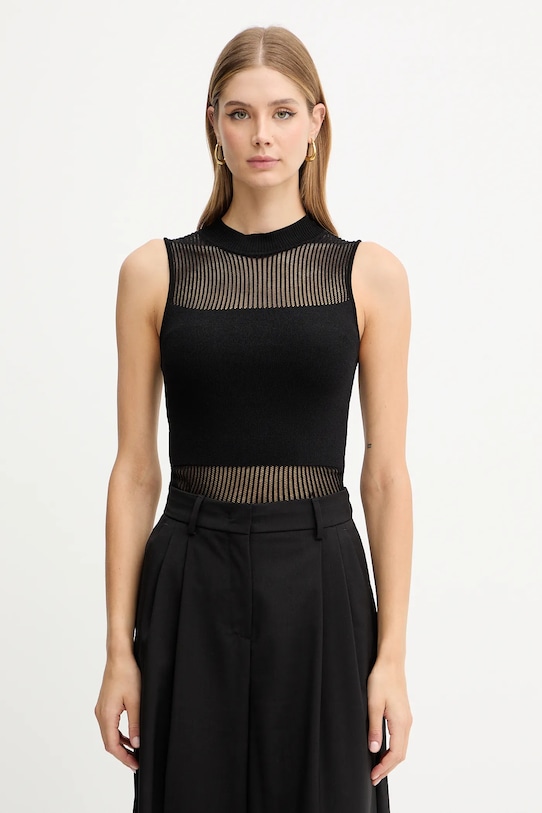 Morgan top uni negru MJULIE