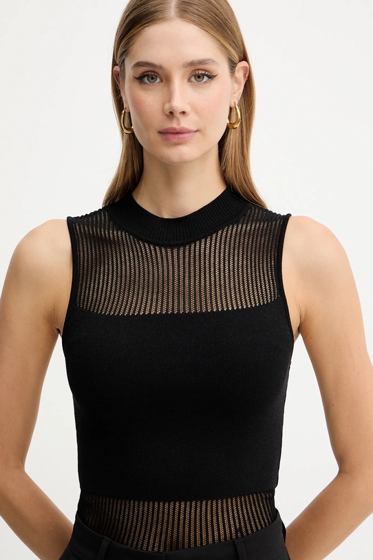 Morgan top negru MJULIE