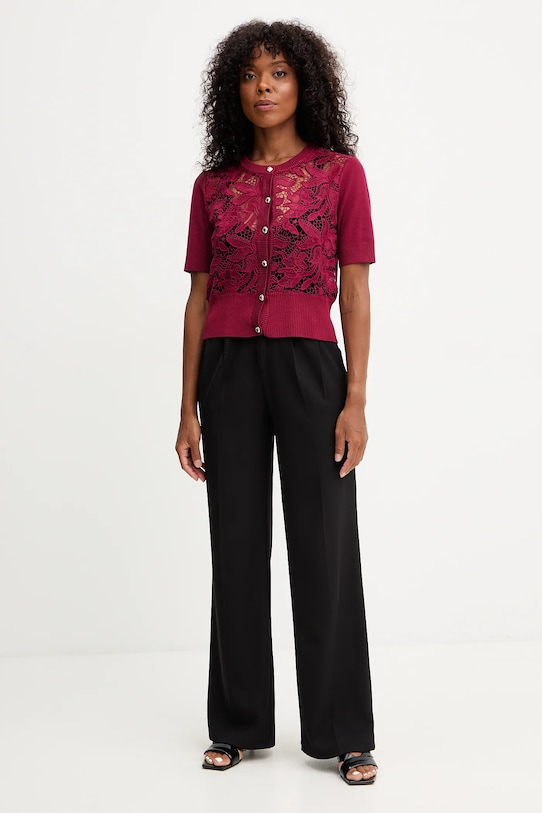 Morgan kardigan MYONG czerwony AW25