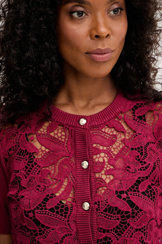 Morgan kardigan czerwony MYONG