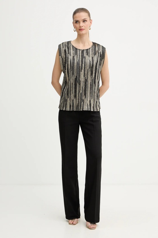 Morgan bluzka DIABO złoty SS26