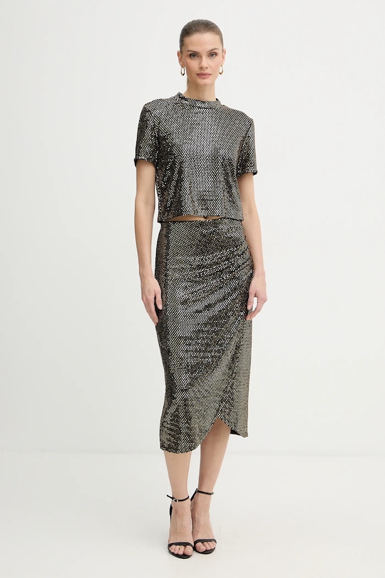 Morgan t-shirt DOLIVIA czarny AW25