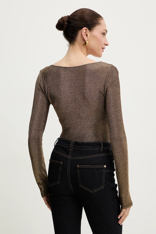 Odzież Morgan body THRUDY złoty