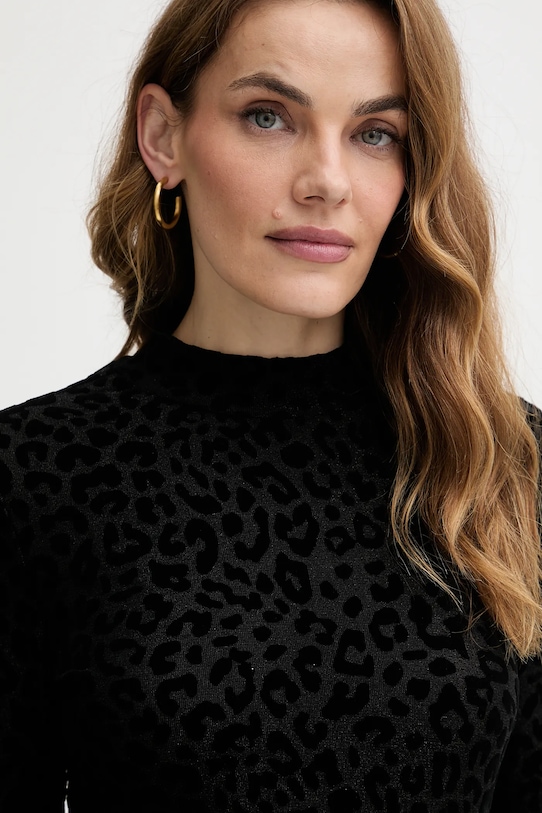 Tričko s dlouhým rukávem Morgan černá TWEEK