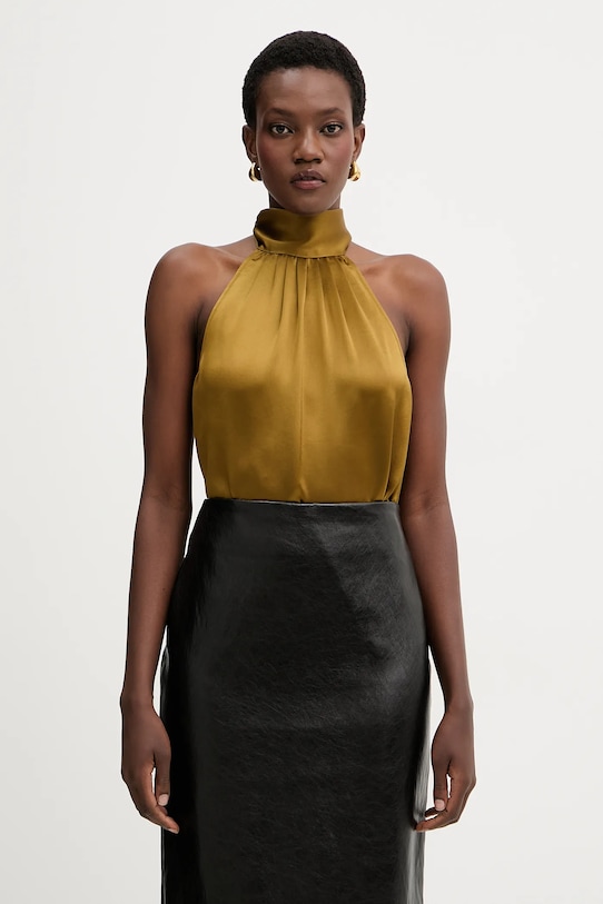 Retrofete bluzka Martina regular zielony R.FW25.11995.11