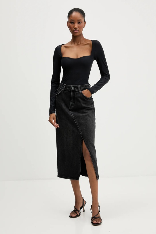 Κορμάκι Abercrombie & Fitch KI139.5868.900 μαύρο AW25