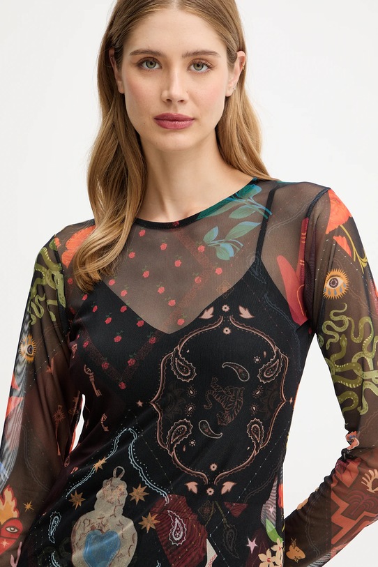 Лонгслив Never Fully Dressed чёрный NFDTO1941