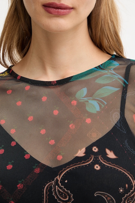 Лонгслив Never Fully Dressed NFDTO1941 чёрный