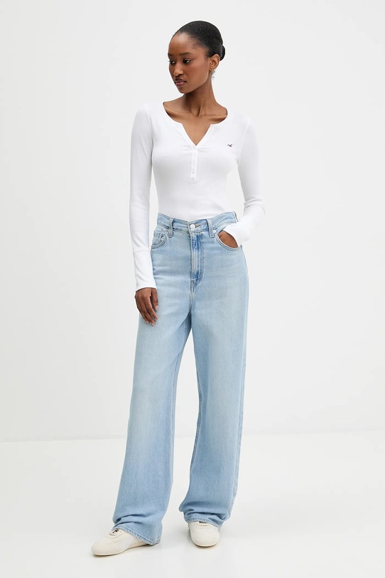 Hollister Co. longsleeve KI339.5257.100 bej AW25