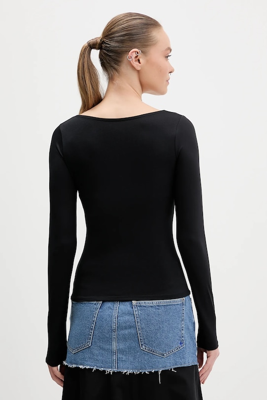 Ρούχα Μακρυμάνικο Hollister Co. KI339.5285.900 μαύρο