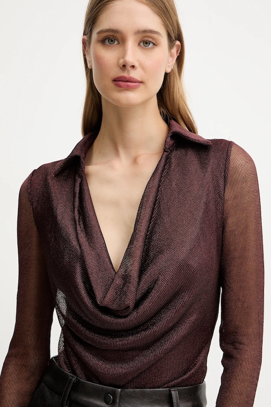 Боди Bardot 59561TB1 бордо