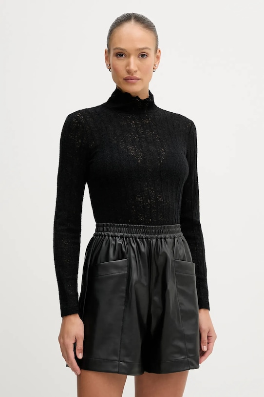 United Colors of Benetton sweter pozostałe czarny 5W77DQ0AT