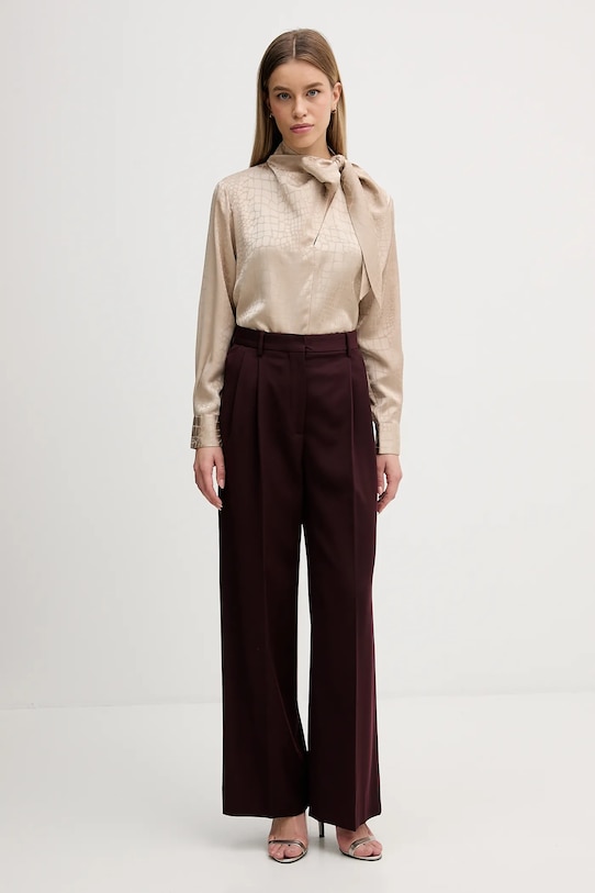 Sisley bluzka 5UTBLQ0A4 beżowy AW25