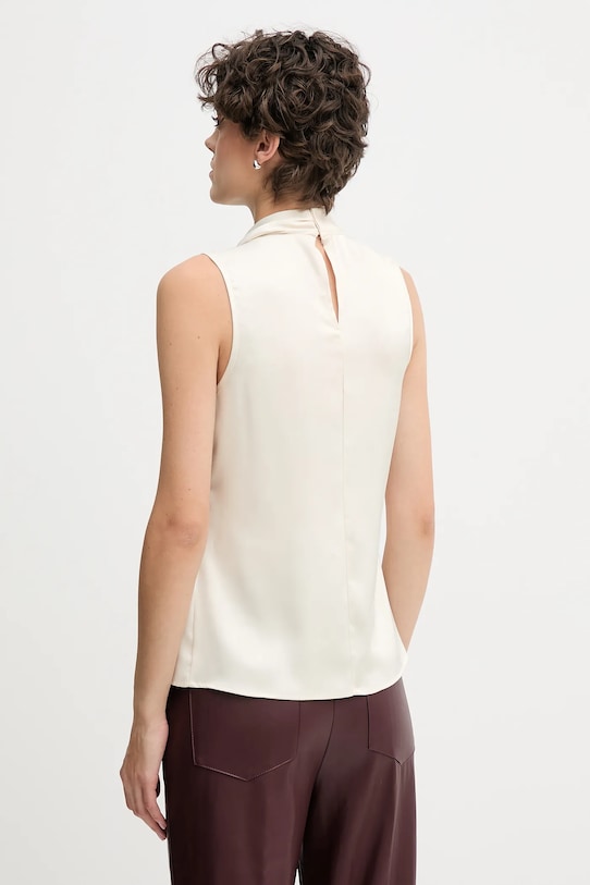 Odzież Sandro Ferrone bluzka S22YBFLOGICA beżowy