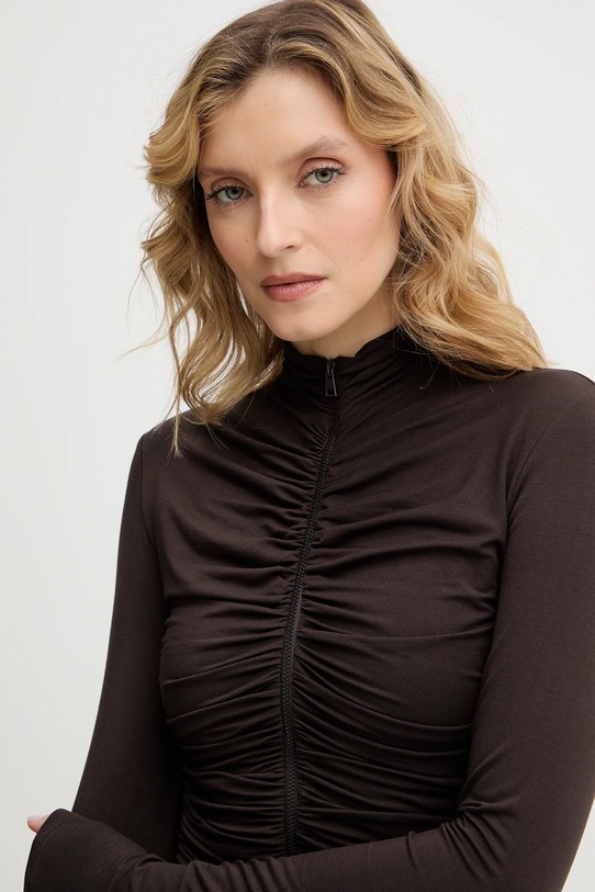 La Mania bluzka ANNIKA brązowy ANNIKA