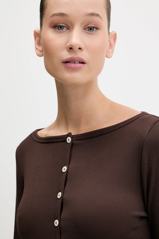 Abercrombie & Fitch bluzka brązowy KI139.6181.480