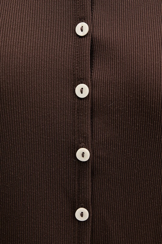 Abercrombie & Fitch bluzka KI139.6181.480 brązowy