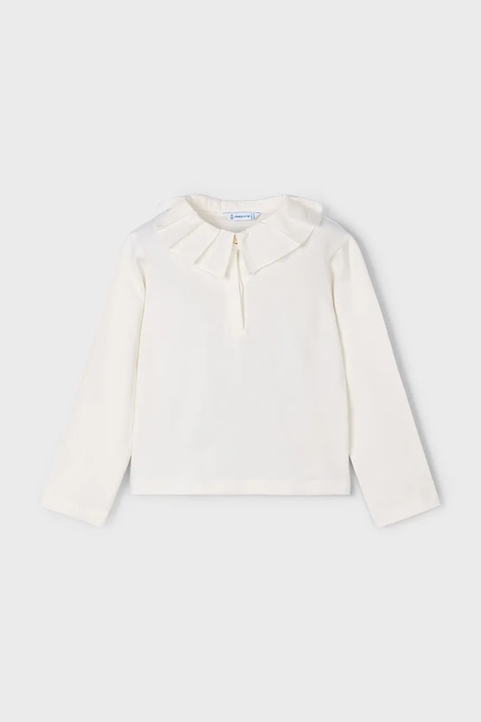 Mayoral bluzka z elastanem beżowy 131.6L.Mini.9BYA