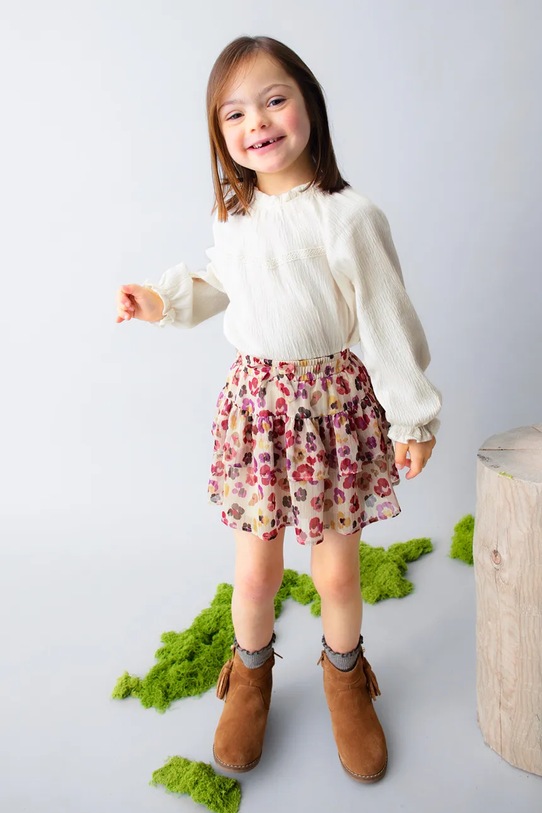 Mayoral bluzka 4003.6A.Mini.9BYA beżowy