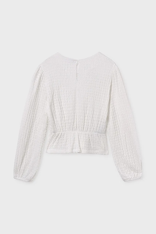 Dziewczynka Mayoral bluzka 7032.8C.Junior.9BYA biały