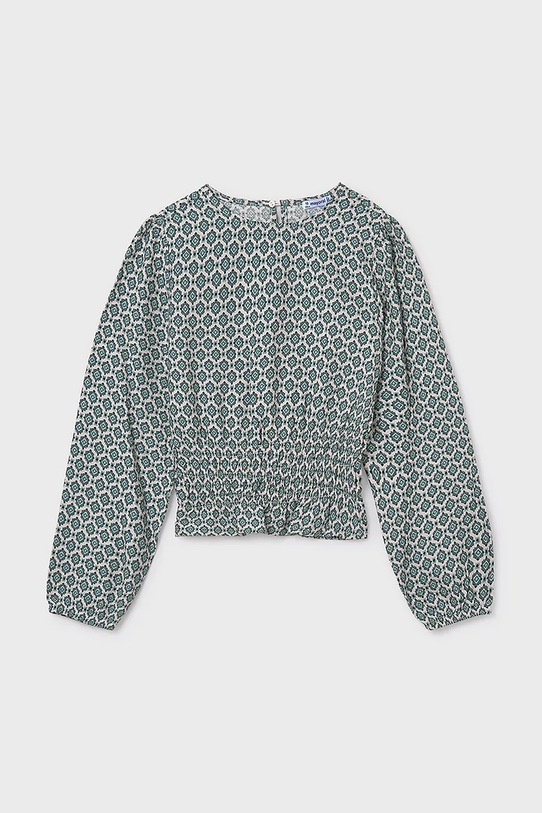 Детская блузка Mayoral 7196.8A.Junior.9BYA зелёный AW25