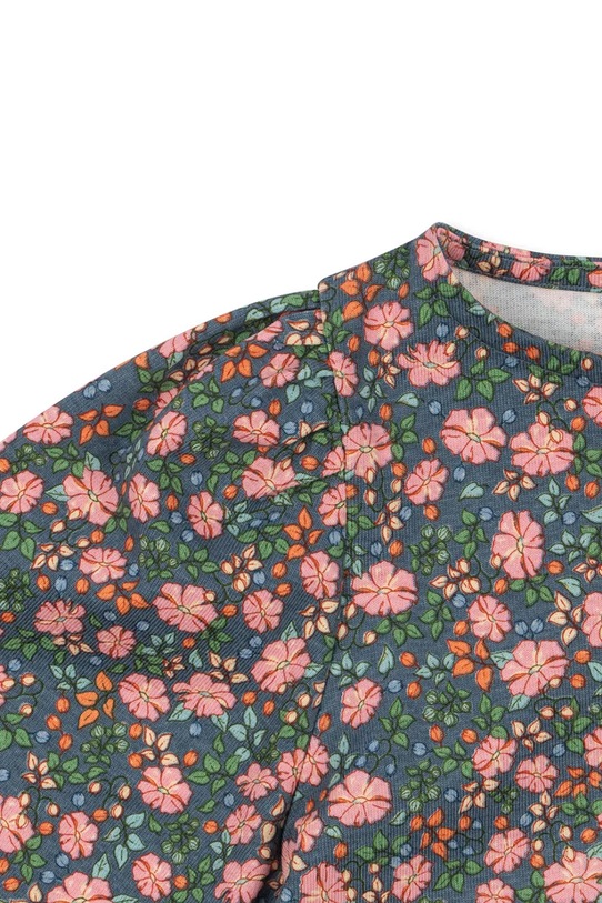 Konges Sløjd bluzka bawełniana dziecięca DREY SLIT BLOUSE GOTS multicolor KS103786.9BYA