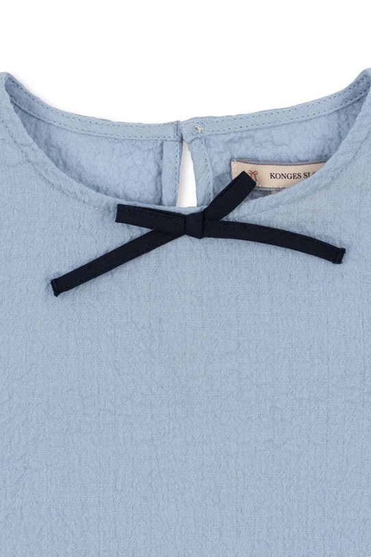 Παιδική μπλούζα Konges Sløjd AVA BLOUSE GOTS μπλε KS104070.9BYA