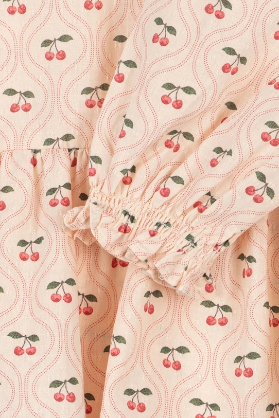 Konges Sløjd bluzka dziecięca CIANNA BLOUSE GOTS KS103754.9BYA beżowy