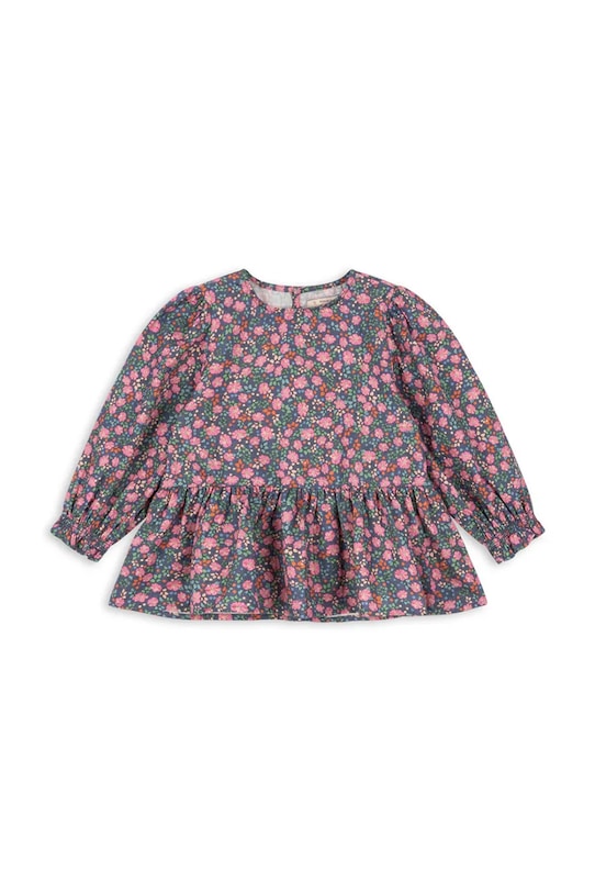 Konges Sløjd bluzka dziecięca CIANNA BLOUSE GOTS casual multicolor KS103754.9BYA