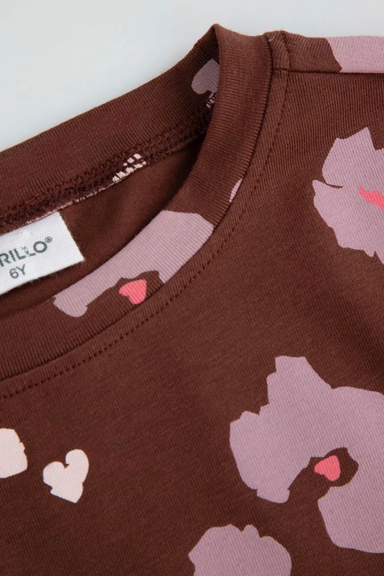 Fete Coccodrillo bluză copii ZC5143103CGK maro