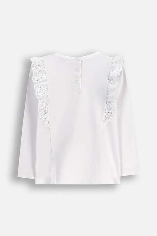 Coccodrillo bluză bebe ZC5143102HGN alb AW25