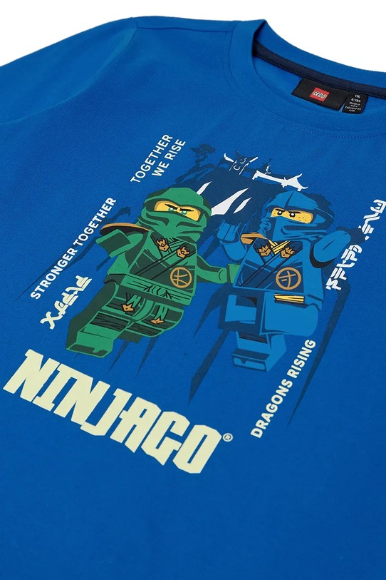 Chłopiec Lego piżama bawełniana dziecięca LWAGAN 701 11010949 niebieski
