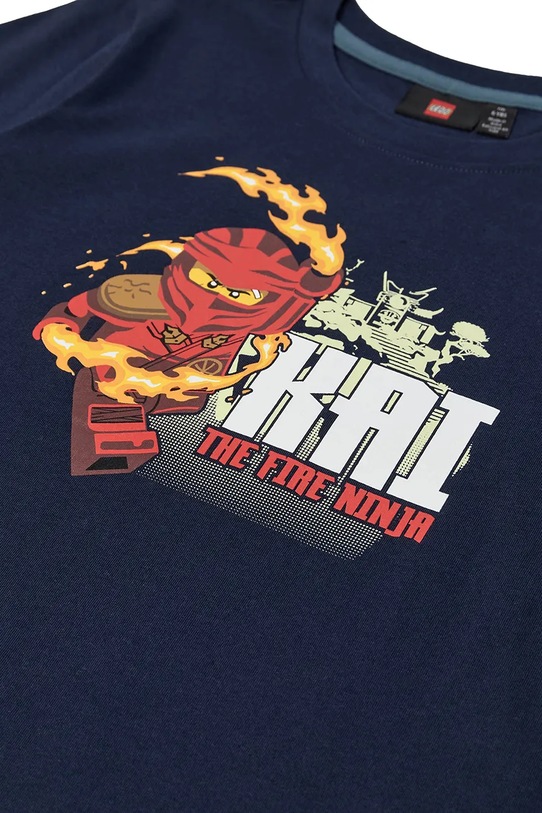 Chłopiec Lego piżama bawełniana dziecięca LWAGAN 701 11010949 granatowy