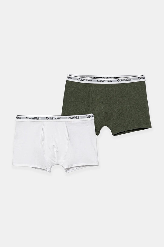 Dječje bokserice Calvin Klein Underwear 2-pack uske bokserice bijela B70B700506.9BYA