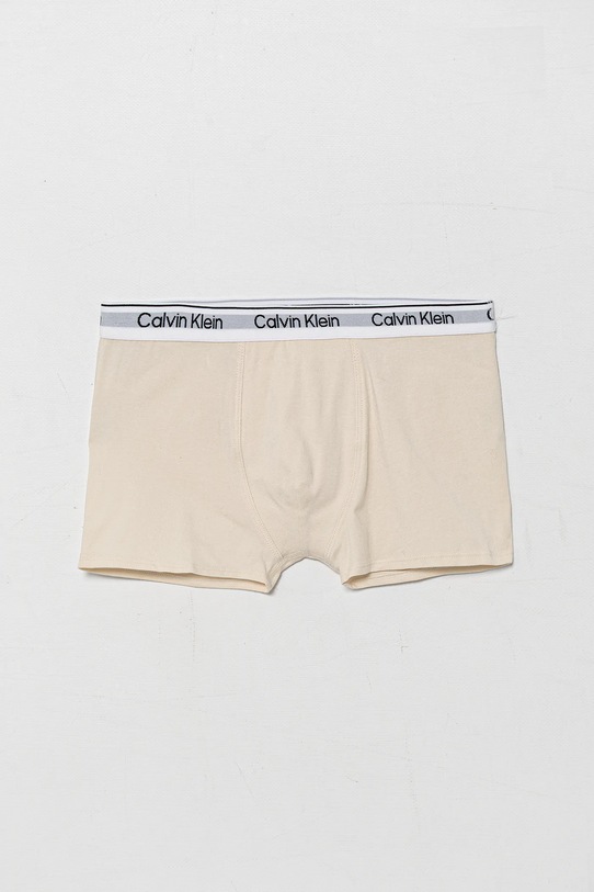 Дитячі боксери Calvin Klein Underwear 2-pack B70B700506.9BYA бежевий AW25