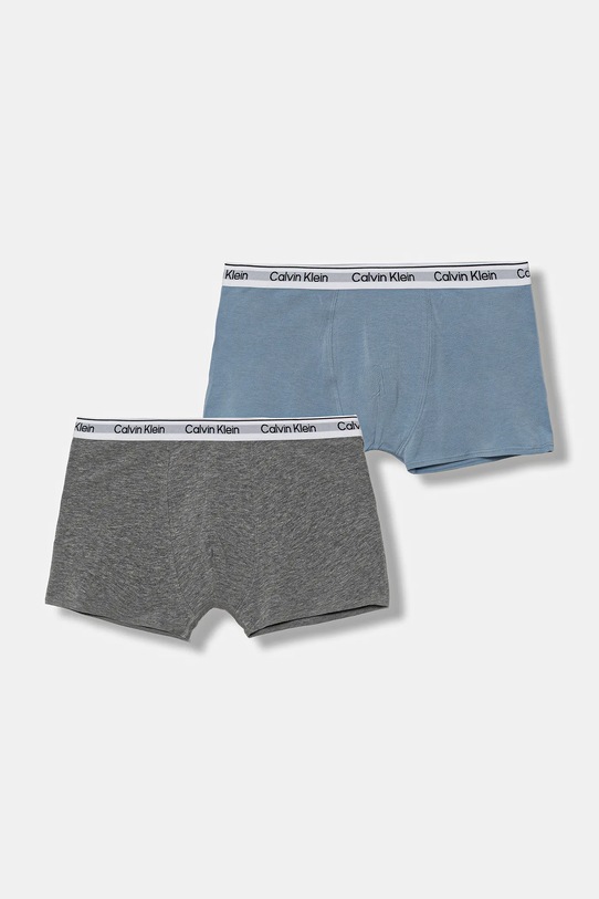 Detské boxerky Calvin Klein Underwear 2-pak priliehavé boxerky modrá B70B700506.9BYA