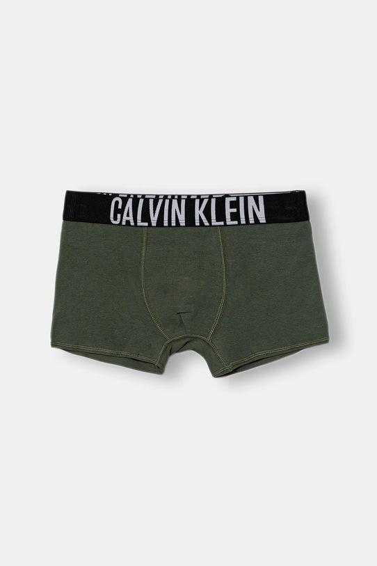 Chlapec Detské boxerky Calvin Klein Underwear 2-pak B70B700509.9BYA zelená